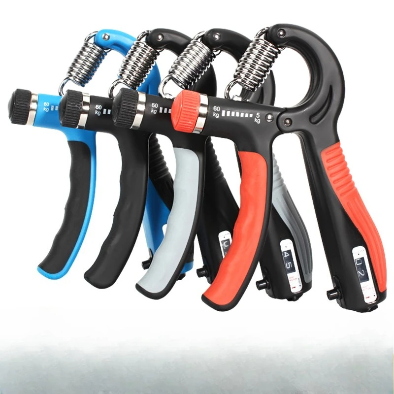 

Counting Hand Grip Strengthener Arm Trainer for Men Adjustable Finger Grip Strengthener for Hand Strength Exercise