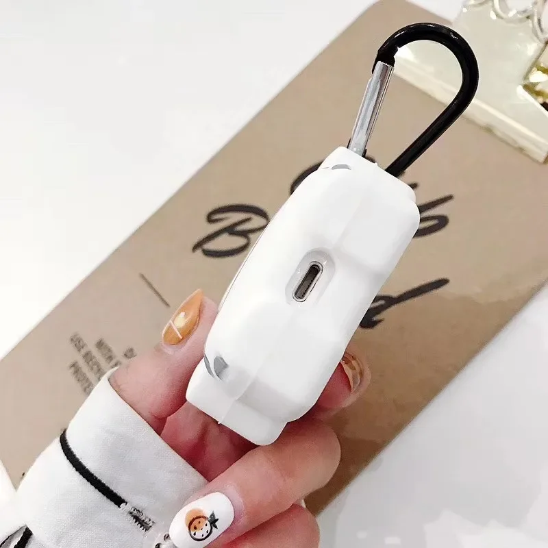 Disney Big Hero 6 Baymax Earphone Cover Case For Airpods 2 3 Pro Anime Case sticker Bluetooth shockproof soft shell Bag pendant
