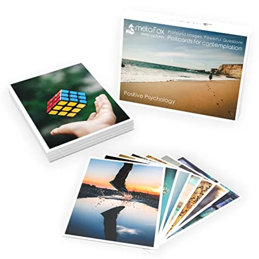 

52 Inspirational Cards, Positive Affirmations Cards and Motivational Postcards, Picture Cards For Coaching and Therapy, Mindful