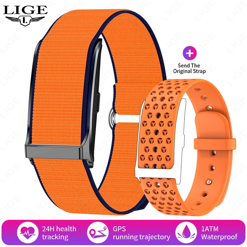 LUIK Geen Scherm Smart Horloge Heren Sport Buiten Fitness Hartslagmeter 1 ATM Waterdicht Nieuwe Smartwatch Voor Andrio IOS 2025