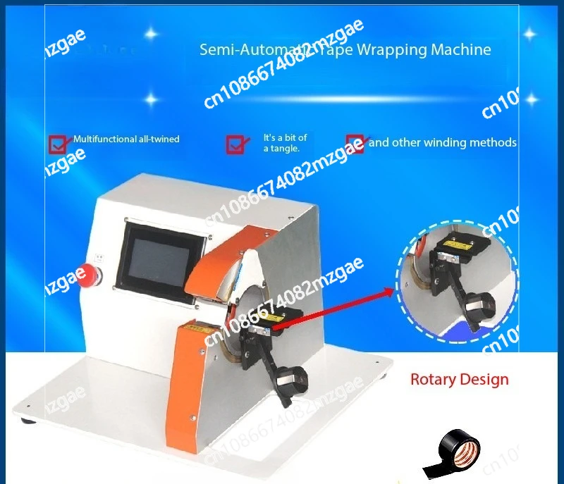 

Полуавтоматическая новая машина для намотки жгутов проводов энергии, эффективная интеллектуальная машина для намотки, машина для точечной намотки