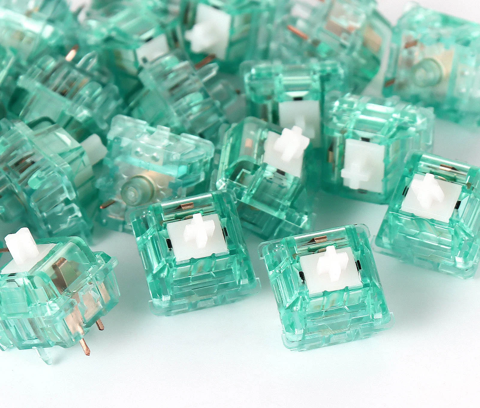 DUROCK T1 Silent Shrimp Taktiler Schalter 67g, 5-Pin Vorgetränkte Geräuschlose Schalter, Leiser Taktiler Schalter für MX Mechanische Tastatur – Detail 11