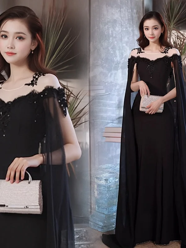 

Элегантное вечернее платье с вышивкой и завышенной талией для торжеств, дней рождения, свадеб и бальных мероприятий