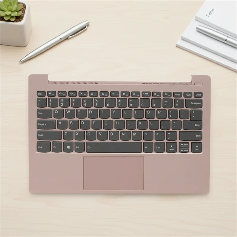 

Sand Pink Upper Case Palmrest Shell Cover Backlit Keyboard For Lenovo Ideapad S340 13 13IML 5CB0W59338 5CB0W59339 5CB0W59433