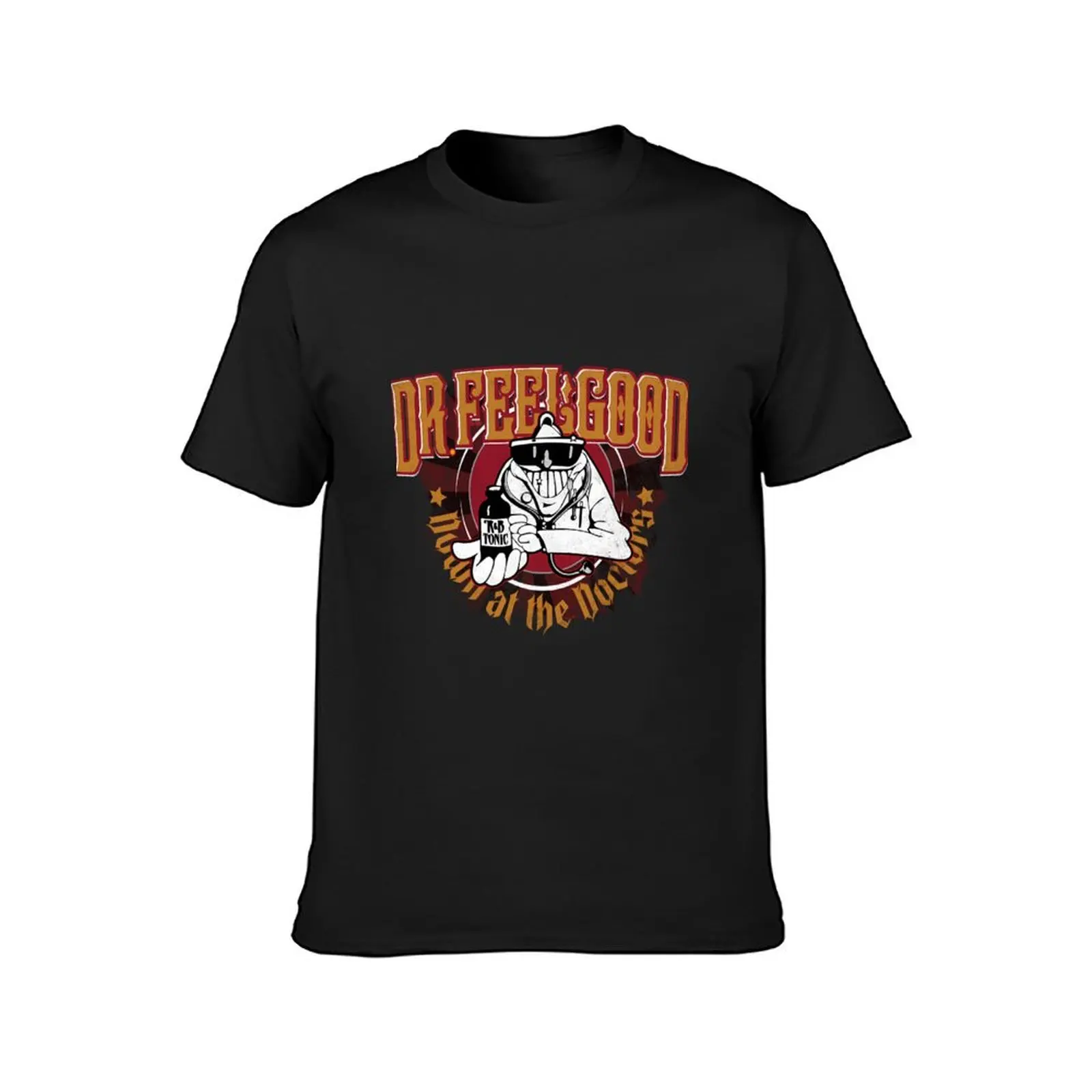 Dr Feelgood T-shirt new edition korean fashion sublime slim fit t shirts for men