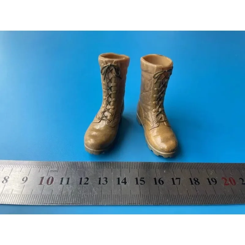 1/6 Scale Mini Handmade Hollow Shoes Modern US Military Tactical Boots Shoes Model for 12inch Soldier Action Figures Body Toys