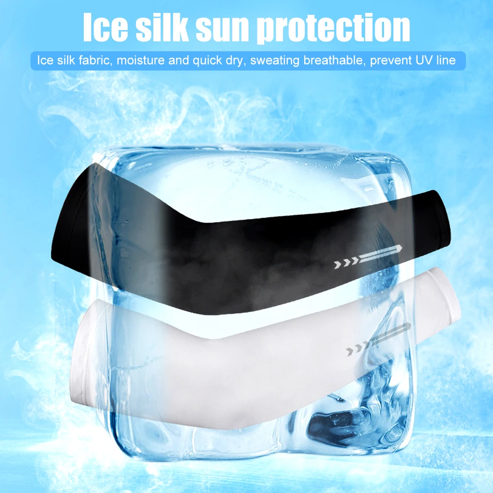 

1 пара охлаждающих нарукавников UPF 50, езда на велосипеде, бег, защита от УФ-солнца, уличные нейлоновые крутые рукава для татуировок, накидка для мужчин и женщин