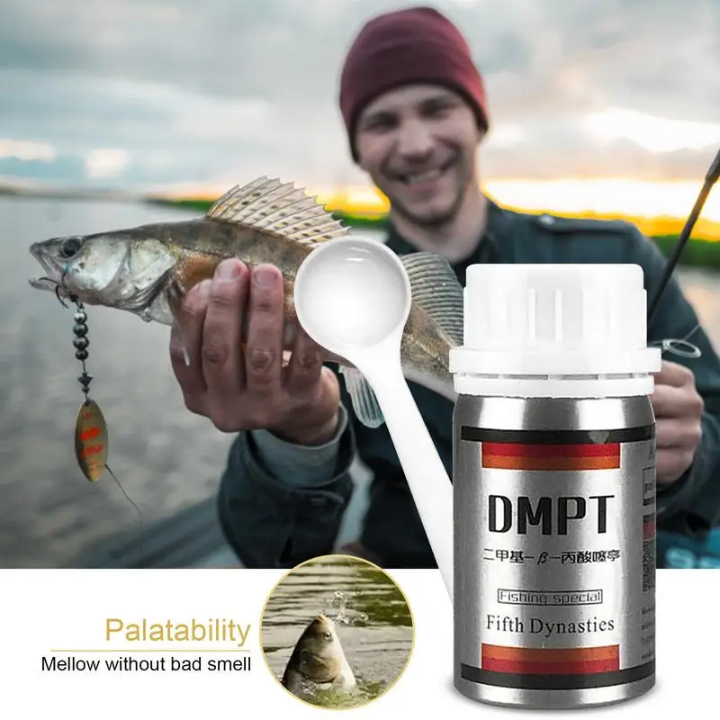 40/80g DMPT Bait additive Feeding inducement Fishing tackle feed powder litter bait Stimulate smell taste Artificial Bait