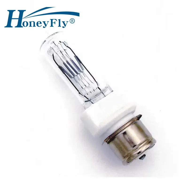 HoneyFly 5 шт. P28S сценическая галогенная лампа 230 В/110 В 1000 Вт T28 CP51/CP52 FKN/FKM доставка концентрирующий свет кино и телевидение HoneyFly 5 шт. P28S сценическая галогенная лампа 230 В/110 В 1000 Вт T28 CP51/CP52 FKN/FKM доставка концентрирующий свет кино и телевидение