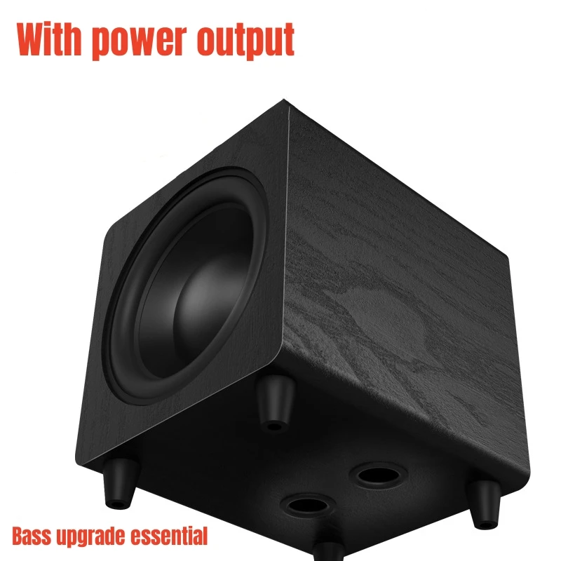 IBASS 10 Inch Active Subwoofer Speaker To Match Whispering Gallery Power Amplifier Multimedia PC TV Living Room Audio Equipment