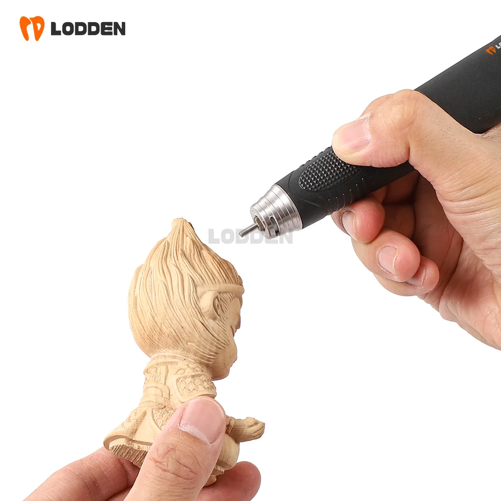 50000RPM Lodden Dental Brushless Micromotor with Manual/Foot-Pedal Speed Control Grinder Nail Jewelry Dental Lab Equipment