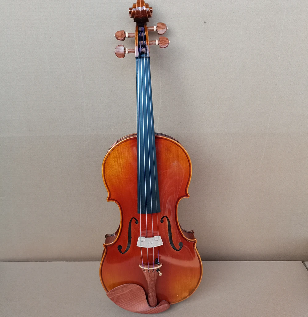 كمان مستوى الأداء من خشب التنوب الأوروبي 4/4 1/2 1/4 طالب ستراديفاريوس آلات موسيقية احترافية شحن مجاني