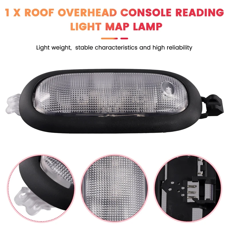 Roof Dome Light With Switch 5JG55DW1AD 5JG55HDAAD 5JG58TL2AD For Jeep Patriot Compass Chrysler Sebring Reading Map Lamp