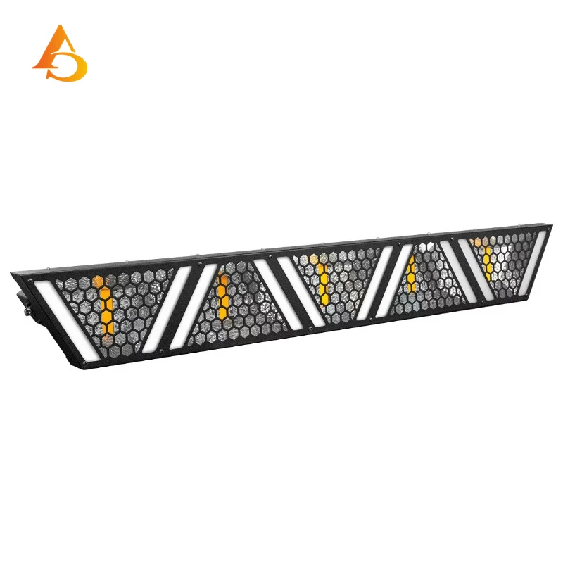 Aicpose 5x60W Retro-Lichtleiste mit RGB-Zusatzlicht Bühnenbeleuchtung für DJs, Nachtclubs