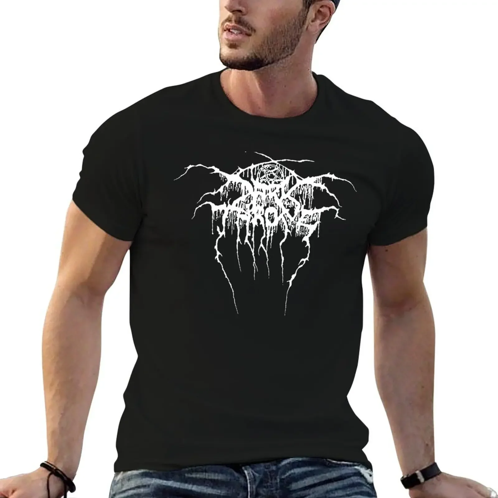 Darkian Thorns - Fanart Band T-Shirt oversizeds hippie clothes tees t shirts for men