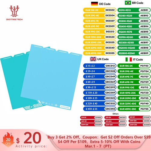 Imagen 1 del producto Placa Fría CryoGrip Pro de BIGTREETECH, Lámina de Acero para Efecto Escarcha/Glaciar, Compatible con Snapmaker U1 y Elegoo Centauri Carbon