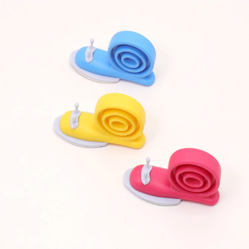 Snail Baby Safety Door Stop Windproof Door Clip Cartoon Cute Color Animal Modeling Plastic Door Stop Children's Room