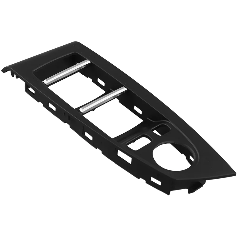 بقوة نافذة السيارة الأمامية اليسرى التبديل رفع لوحة الباب مساند للذراعين لوحة Tirm 51417234802 لسيارات BMW 5 Series F07 2010-2017 اليسار #6