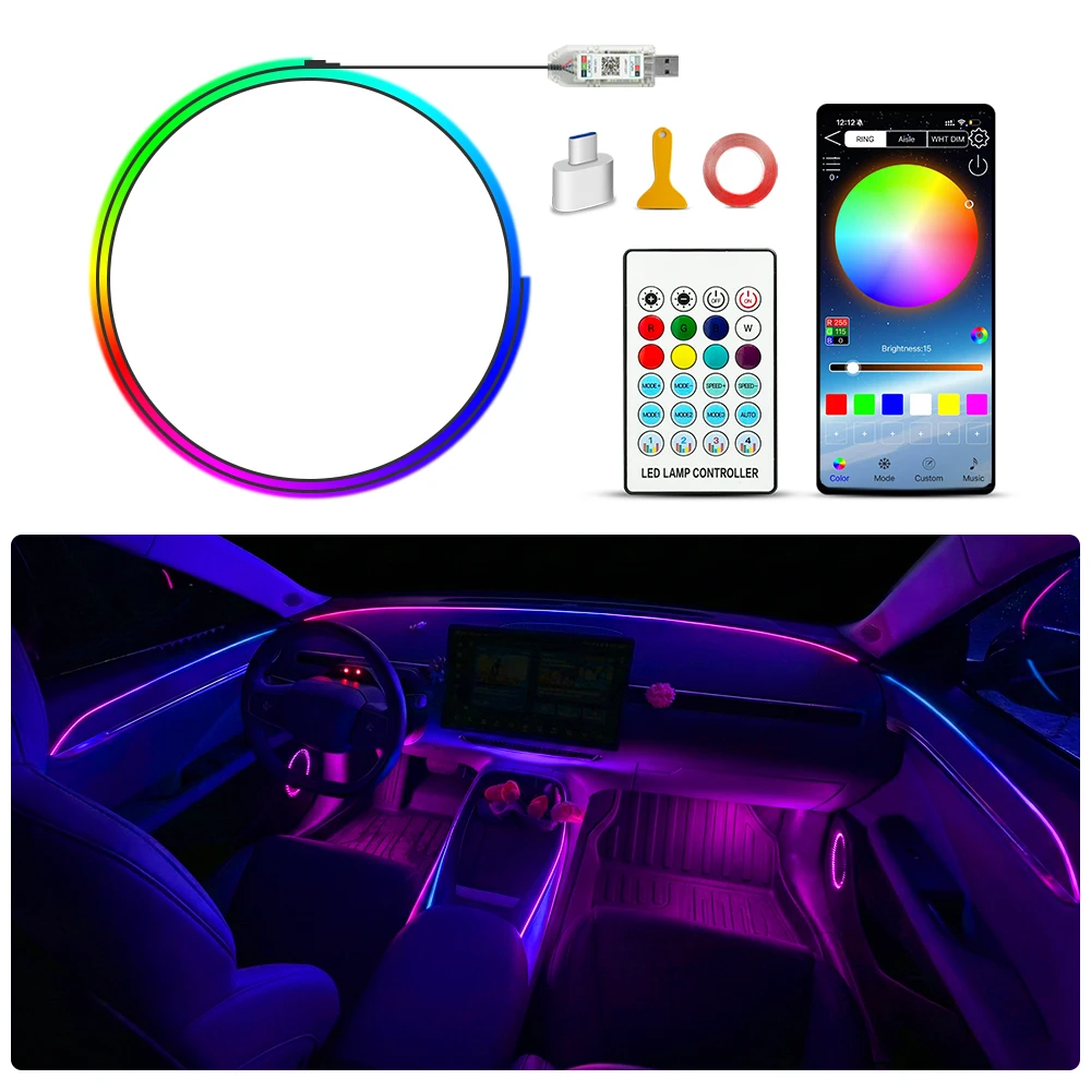 43" Car Ambient Led…