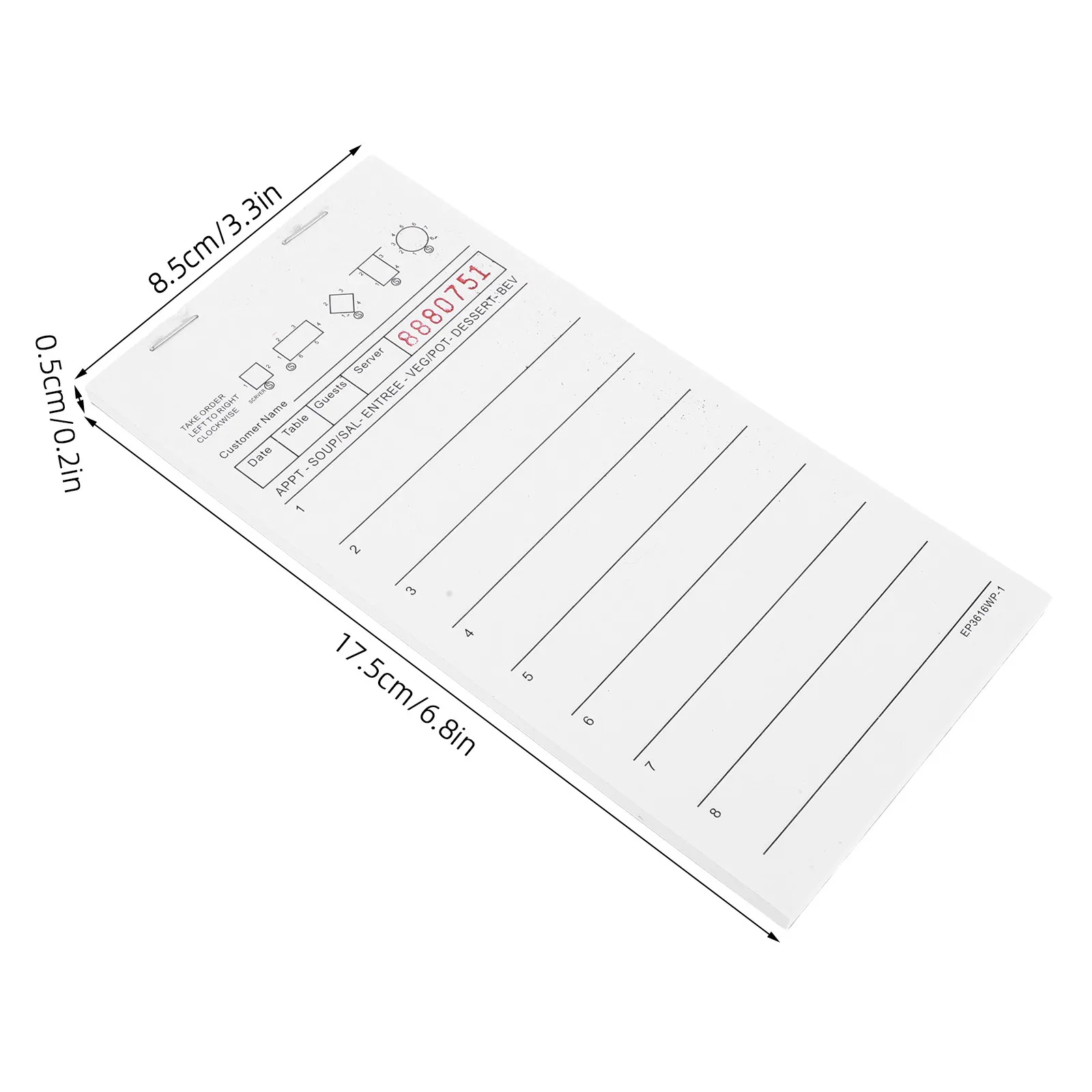 Contemporary Restaurant Menu Stand Clear Acrylic Tabletop Menu Display Holder for Commercial Use in Bars and Eateries