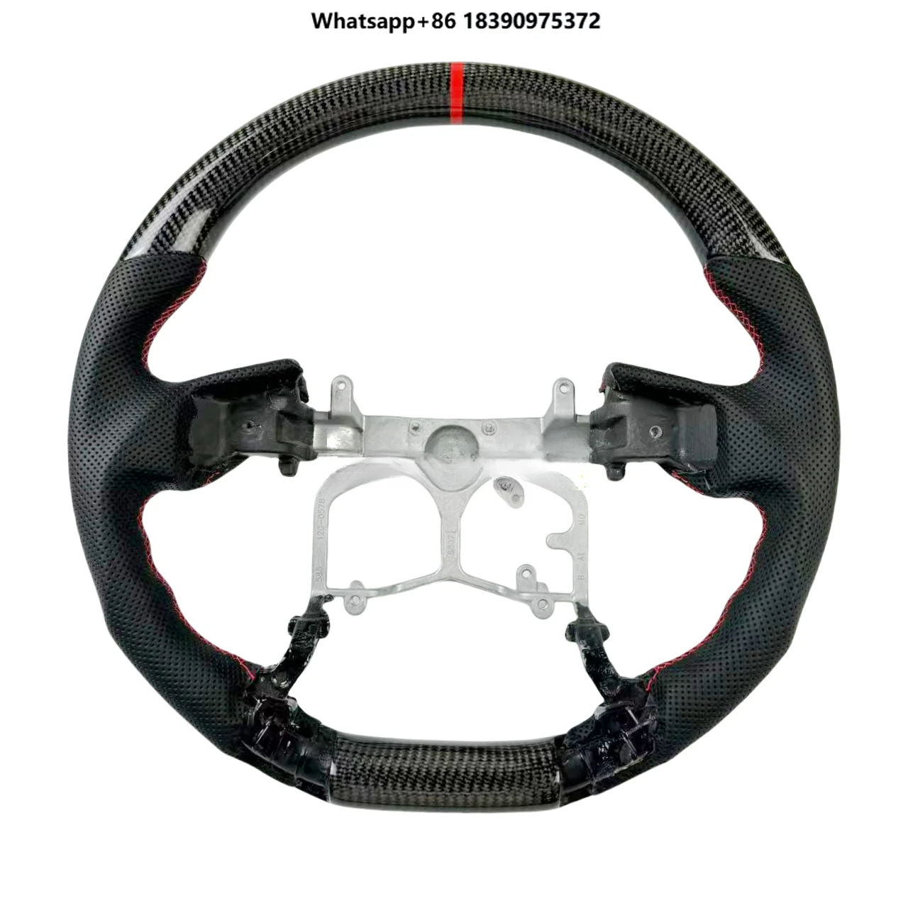 

Customized Carbon Fiber Steering Wheel for and Land Cruiser Premium Car Steering Wheel