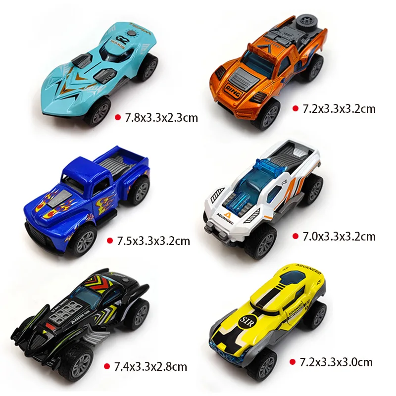 1:64 Diecast Alloy Car Model dziecięcy Graffiti Metal Pull Back Symulacja samochodu wyścigowego Zabawka Chłopiec Samochód sportowy Ozdoba dla dzieci