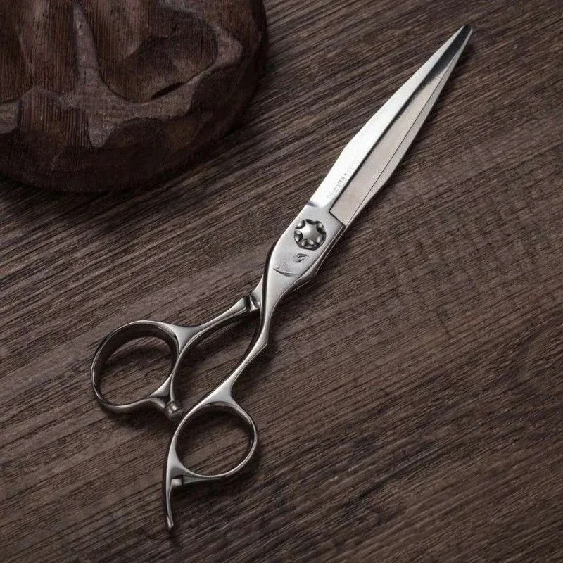 Sakura scissors FX600G structural cutting, fine trimming point scissors, pushing and cutting 6-inch hair scissors