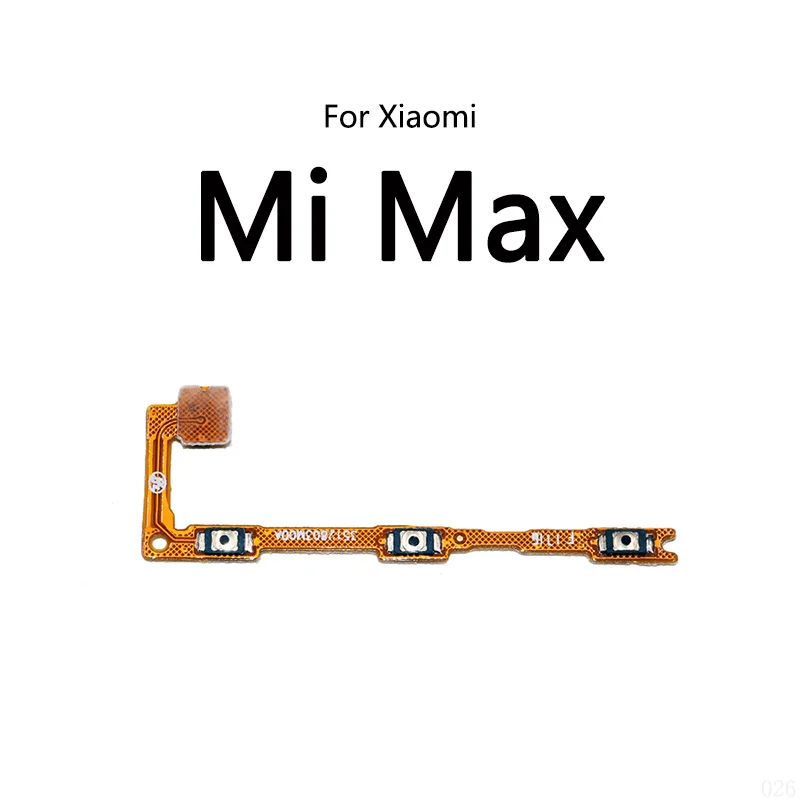 100% Working On / Off Volume Power Button Mute Switch Button Max2 Max3 Flex Cable Ribbon For Xiaomi Mi Max Mix 2 3