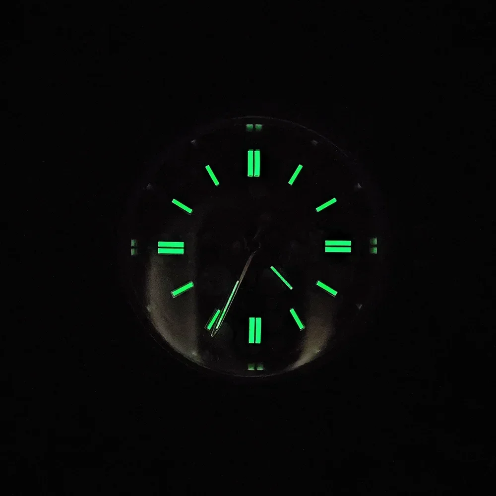 36 مللي متر/39 مللي متر مخصصة الرجال النساء الساعات اللون فقاعة NH35 ساعة ميكانيكية الياقوت الزجاج مقاوم للماء ساعة المطاط سوار 20 مللي متر