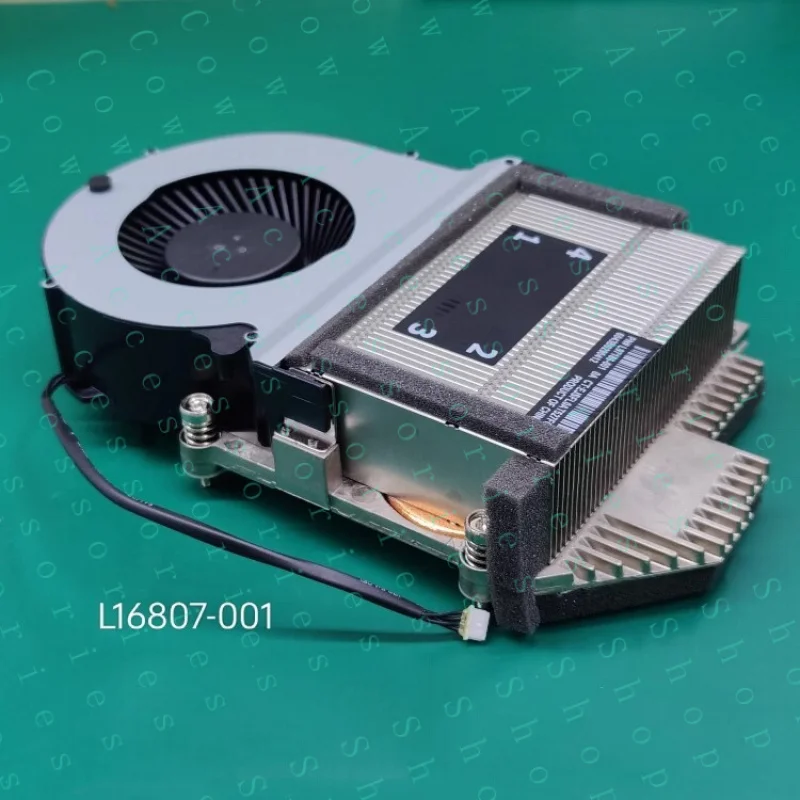 PP+FOR HP Z2 MINI G5 CPU Cooler Heatsink with Fan | 12 V | For HP Z2 MINI   L16807-001