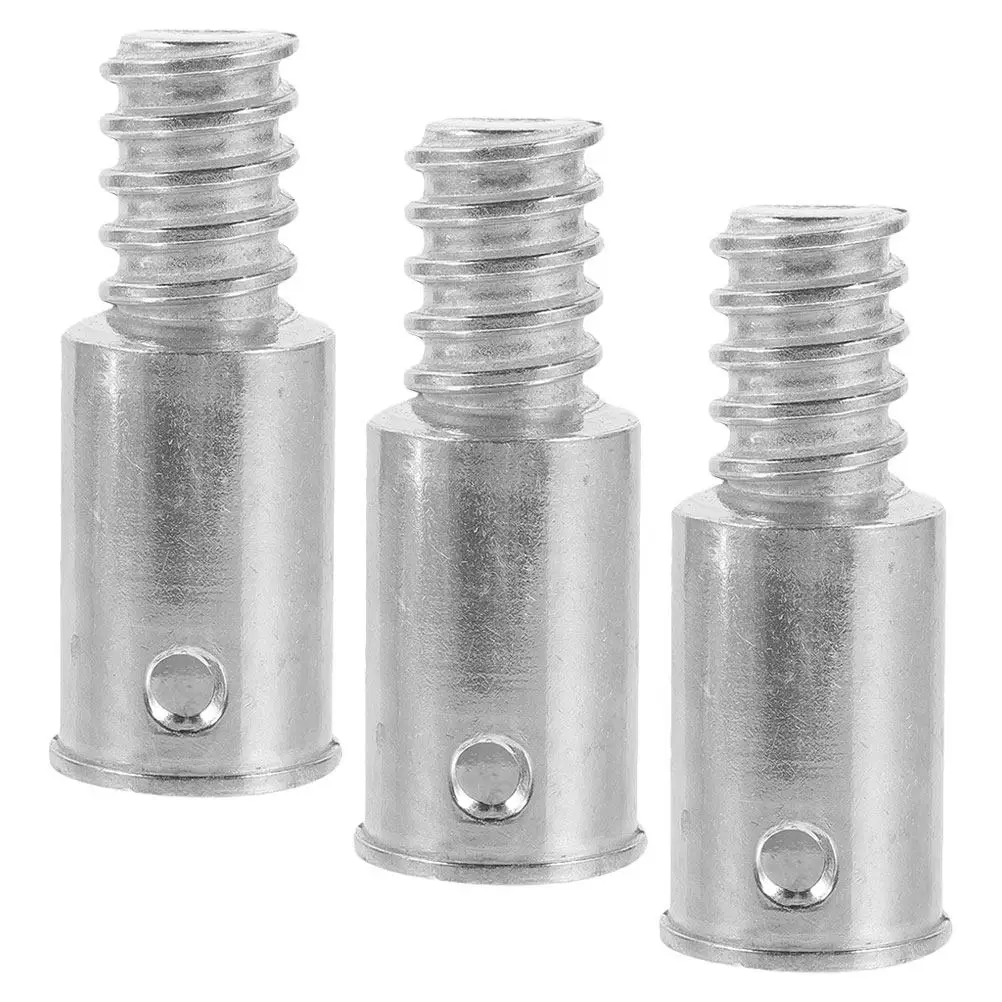 

3Pcs 19Mm Threaded Connection Adapter Aluminum Alloy Pole Head for Broom Extension Pole Attachments Replacement Tips