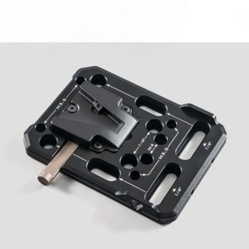 Iron head V-port battery gusset V-port battery hanging plate 15/25/30 mm pipe clamp