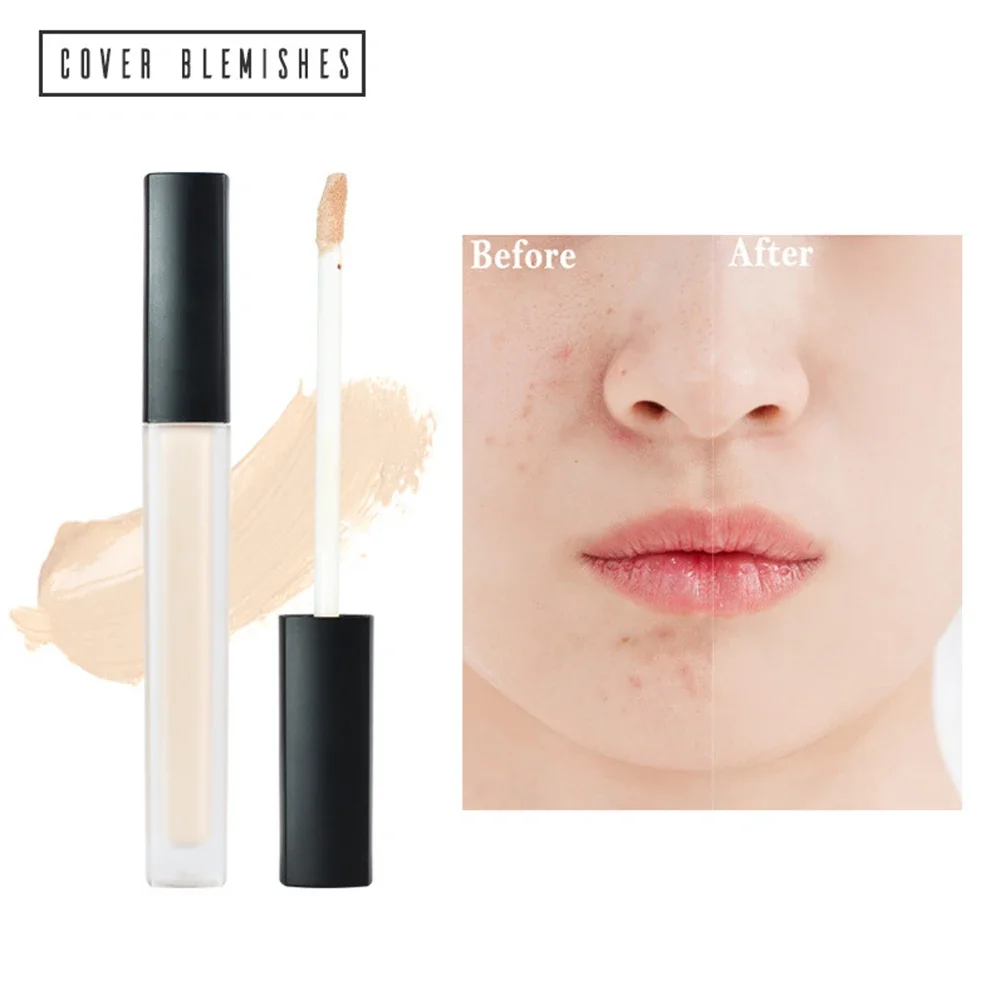 

Private Label 10ml Liquid Concealer Stick Custom Logo Full Coverage Long Lasting Waterproof Brighten Contour Makeup Wholesale