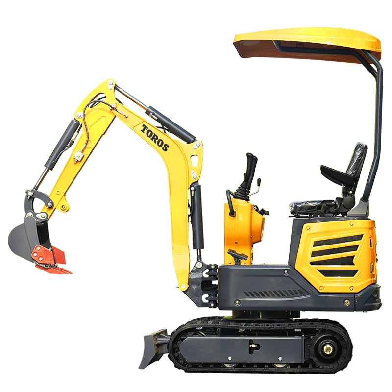 1 Ton Excavators CE/EPA Compact Mini Hydraulic Digger Mini Excavators E Certificated Mini Excavator Mini Digging Mini Excavator