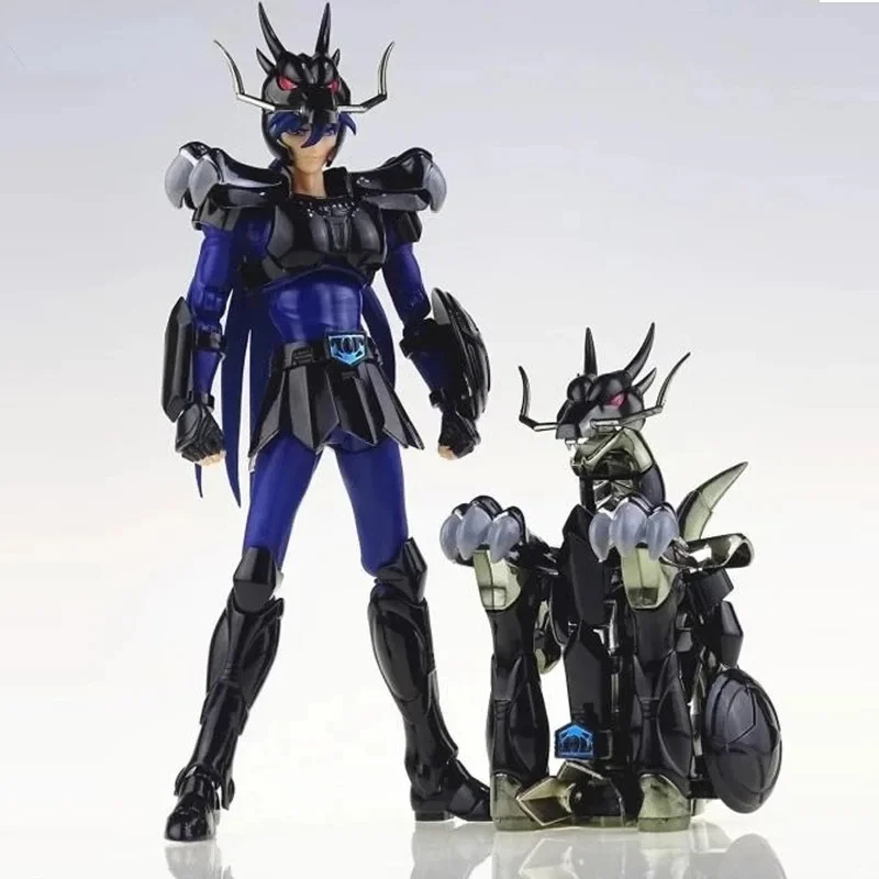 In Stock GT Model Saint Seiya Myth Cloth EX Phoenix Ikki Pegasus Dragon Shiryu Andromeda Shun Cygnus V1 Black Action Figure Toys