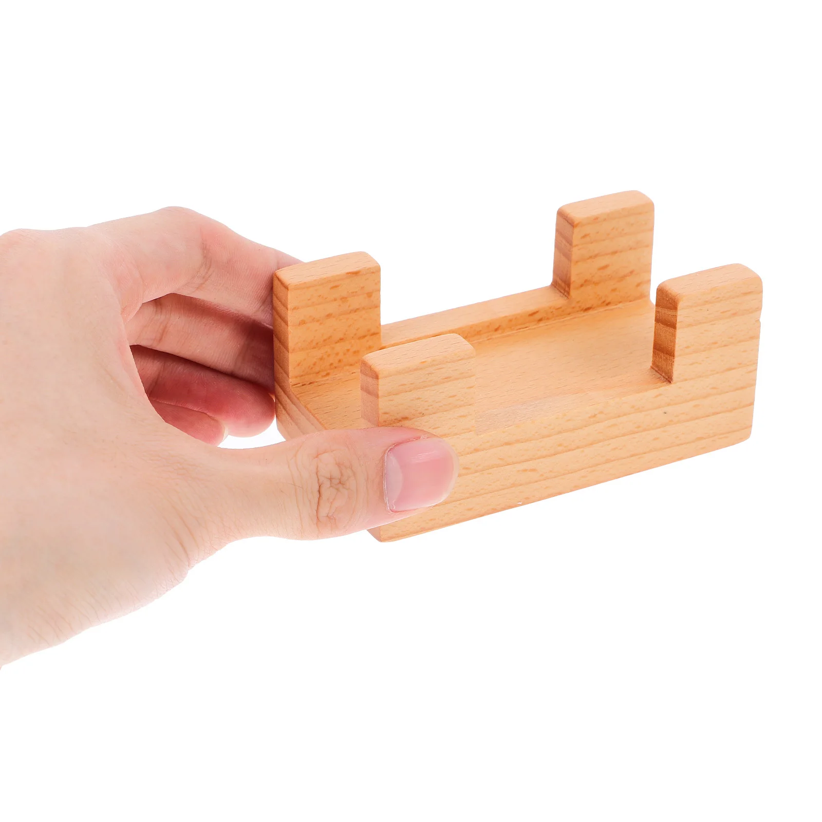 

1pcs Holder Wooden Hand Roll Stand Japanese Style Serving Tray Reusable Sushi Plate Taco Rack Restaurant Sushi Tray