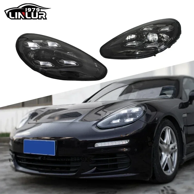 

[1979LL]2016 2015 2014 970 car lights upgrade to 2023 971 matrix pdls led headlights for Porsche panamera 970.2