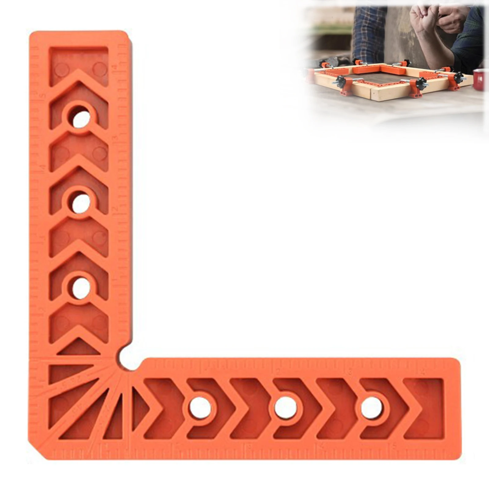 90 Degree Clamp Positioning Squares Woodworking Splicing Tool L-type Right Angle Ruler Suitable for Woodworking Tool