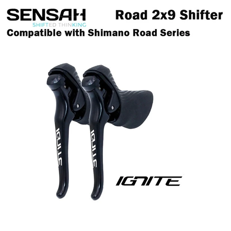 SENSAH Road Bikes R7 REFLEX IGNITE 2X7/2X8/2X9 Speed Groupset Bicycle Trigger Brake Lever Front and Rear Derailleur for Shimano