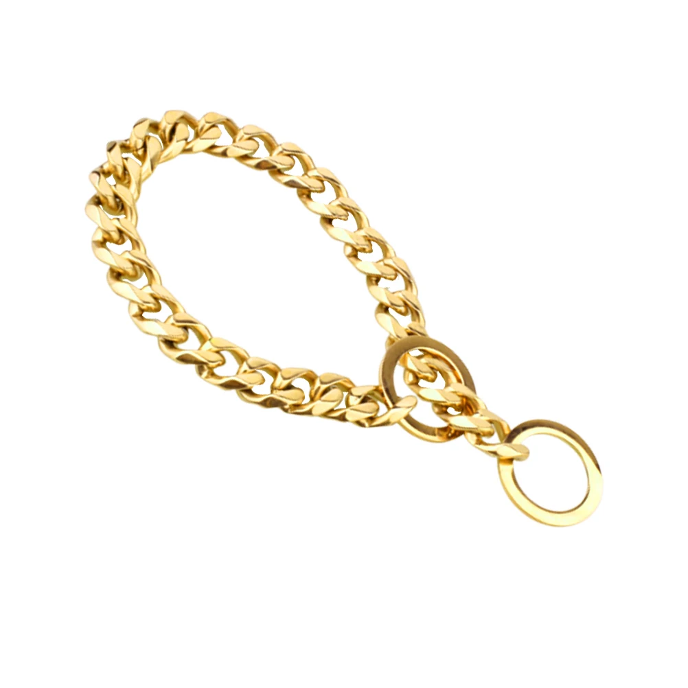 

Pet Big Dog Chain Fashionable Collar Choker Stainless Steel Control Large Animal Necklace Stylish Easy to Recognize