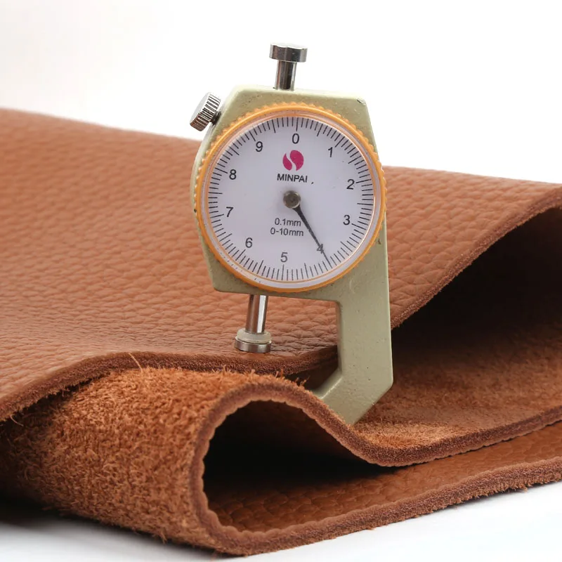 

4mm thick head layer cowhide leather material, yellow brown leather cushion, sofa cushion, table cushion, cooling mat leather, y