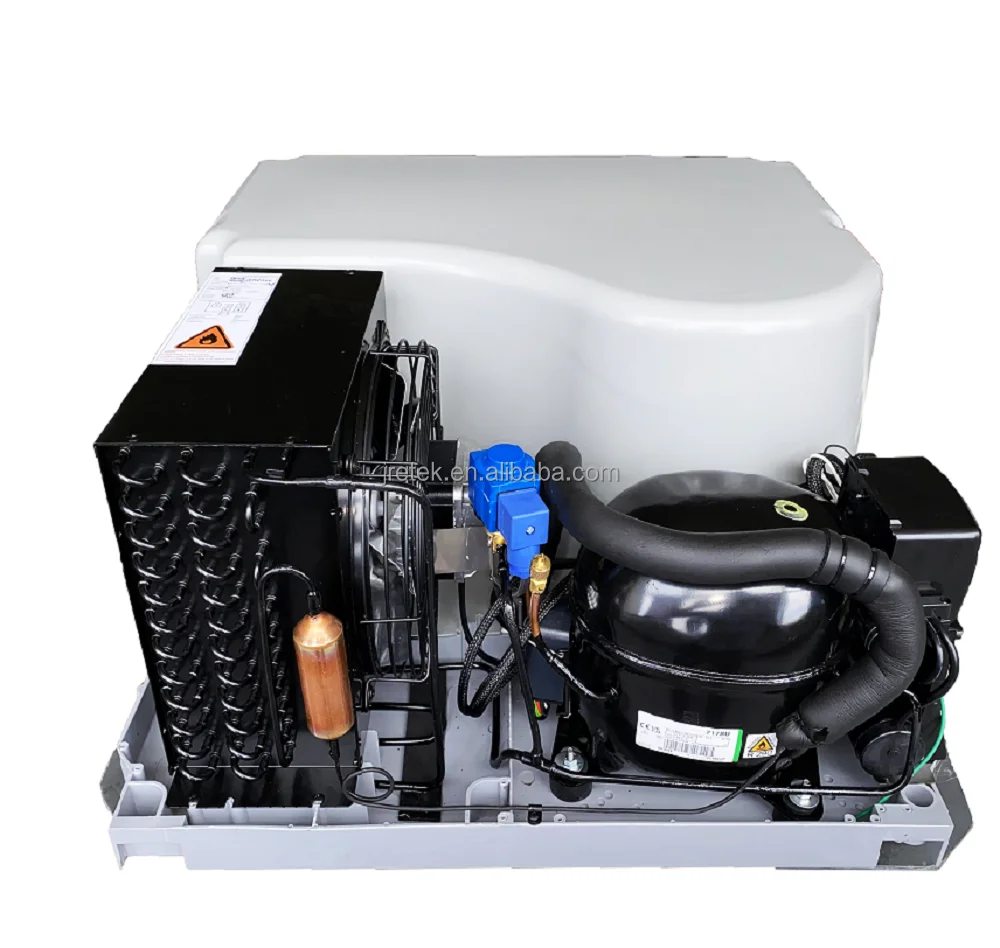 

Retekool 1/3HP R404 LBP Refrigeration Compressor Copper Tube Condensing Unit for Freezer Dryer for Freezer/wine Cabine