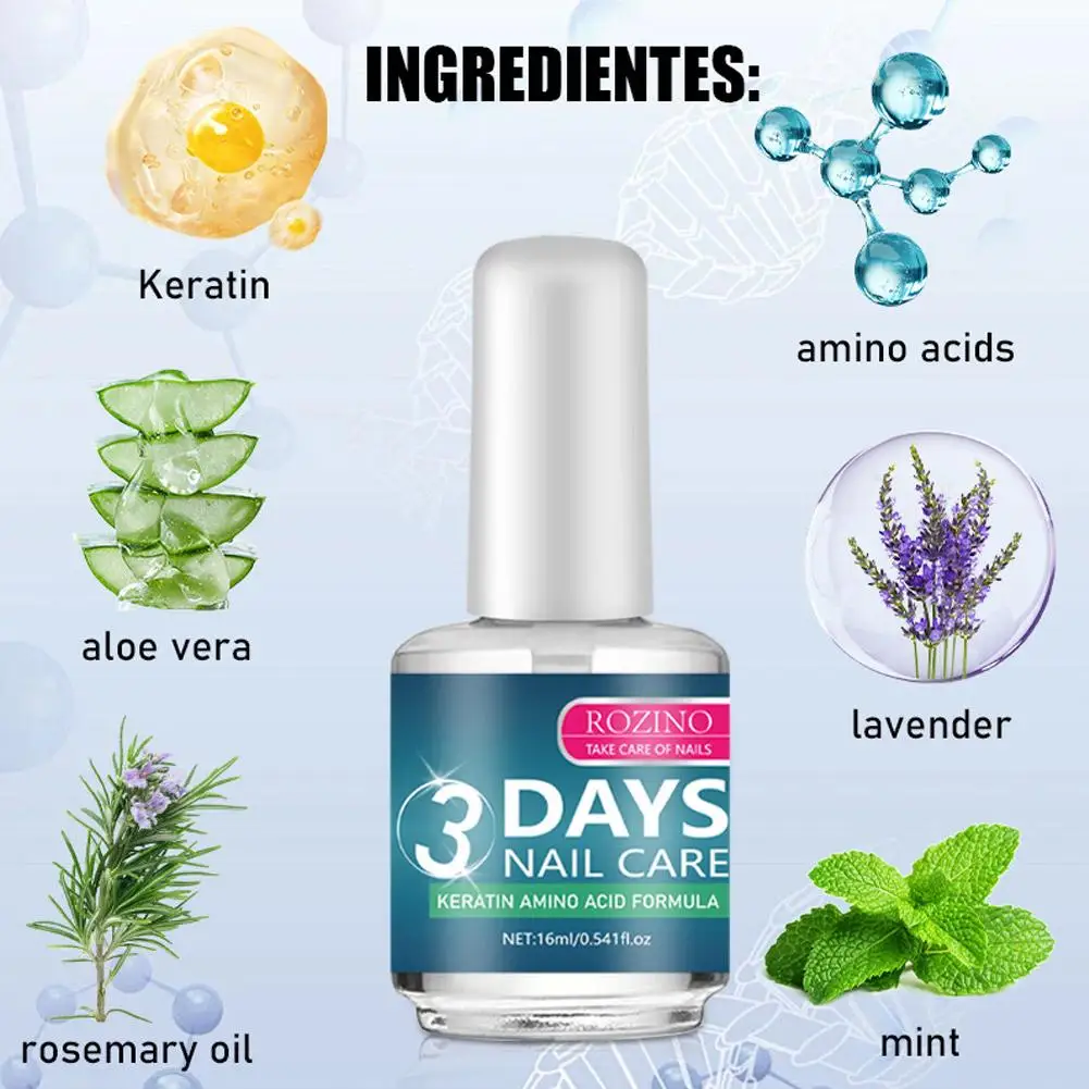 Nail Repair Serum 16ml Intensive Treatment for Dry Brittle Nails with Vitamin E And Plant Oils Precision Dropper Included
