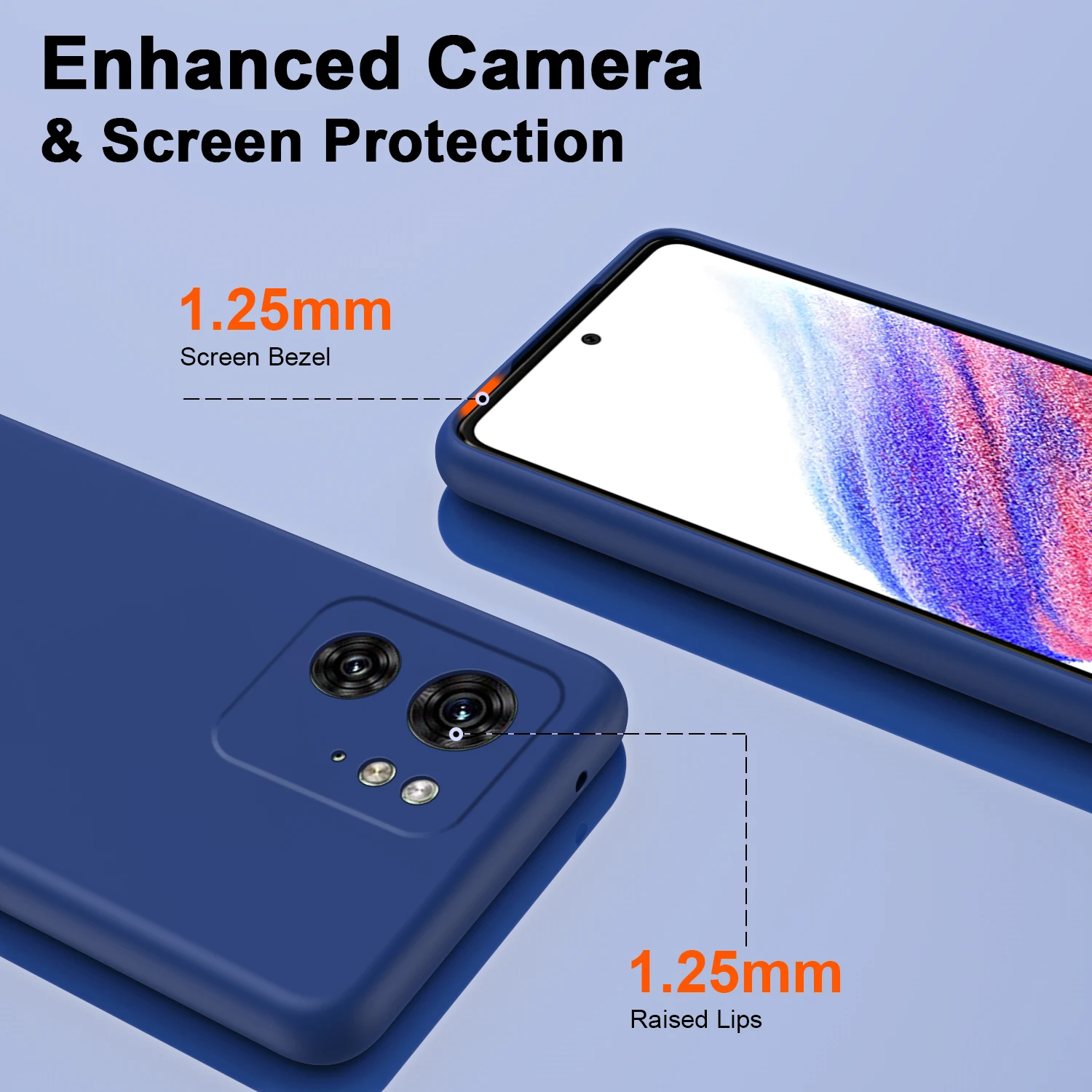 For Motorola Moto edge 40 30 Neo Case Soft Liquid Silicone Skin Protective back cover Case For Moto edge 30 Fusion Phone Shell