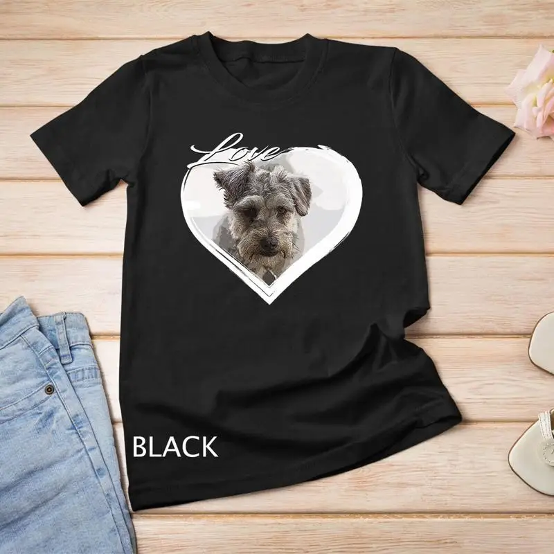 

Футболка унисекс Love Schnoodle Poodle Schnauzer Crossbreed Puppy Dog Lover