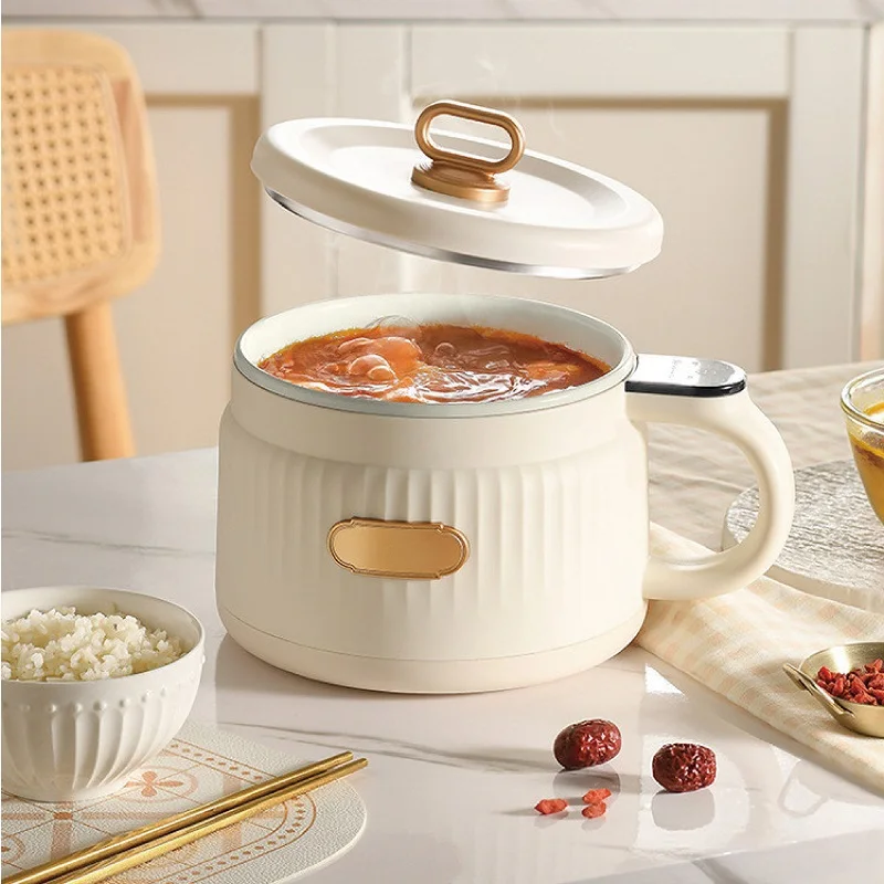 1.8L Smart Electric Cooking Pot Home Hot Pot Ceramic Non-stick Electric Frying Pan 24h Reservation Rice Cooker Multifunction Pot