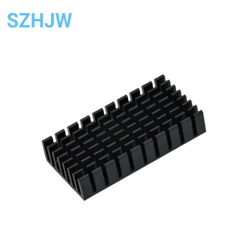 Heatsink Radiator Cooler Radiator 50x25x10MM High Quality Black Slot Heat Sink 