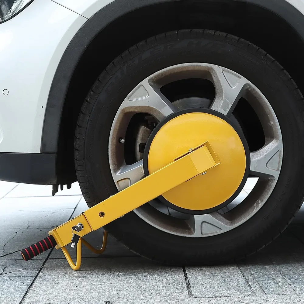 

Регулируемый замок для автомобильных шин, противоугонный универсальный замок для багажника колеса прицепа, безопасность для грузовиков, автофургонов, прицепов, защита парковки