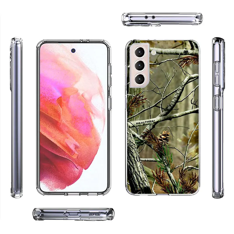 Realtree Real Tree Camo Phone Case For Samsung Galaxy S24 S23 Ultra Capa Shell S22+ S21 Plus S20 FE S10 Lite S10E S9 Cover Silic