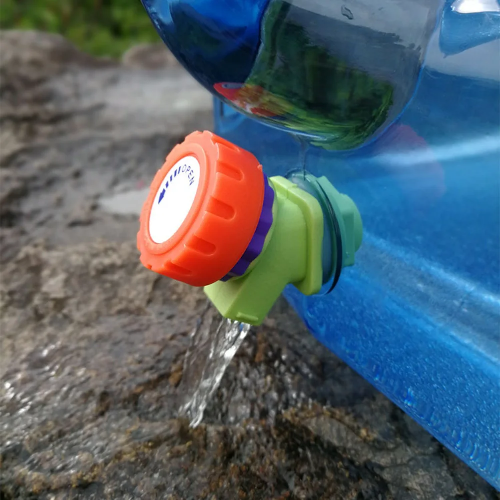 Portable Water Faucet Tap Camping Accessories Multifunctional Water Bottle Faucet Outdoor Water Outlet Tap for Wine Juice Bottle